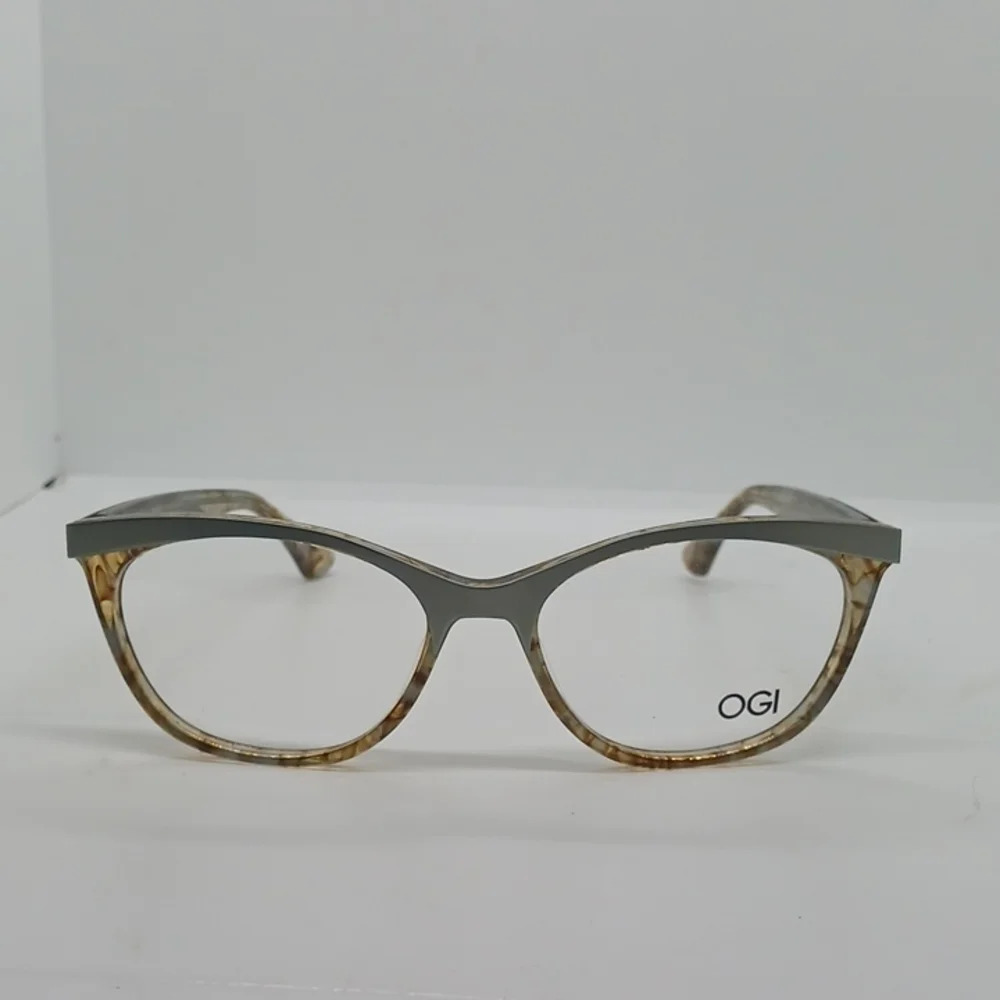 NWT WOMEN'S OGI EYEGLASS FRAMES HERITAGE GRAY MARBLE